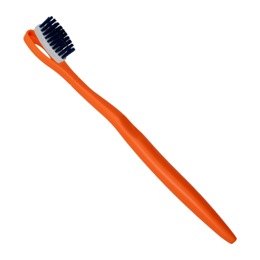 Brosse à dents - ehop - rechargeable - bioplastique - adulte - medium - étui - 12/PCB - Code EAN unitaire : 3760365007560